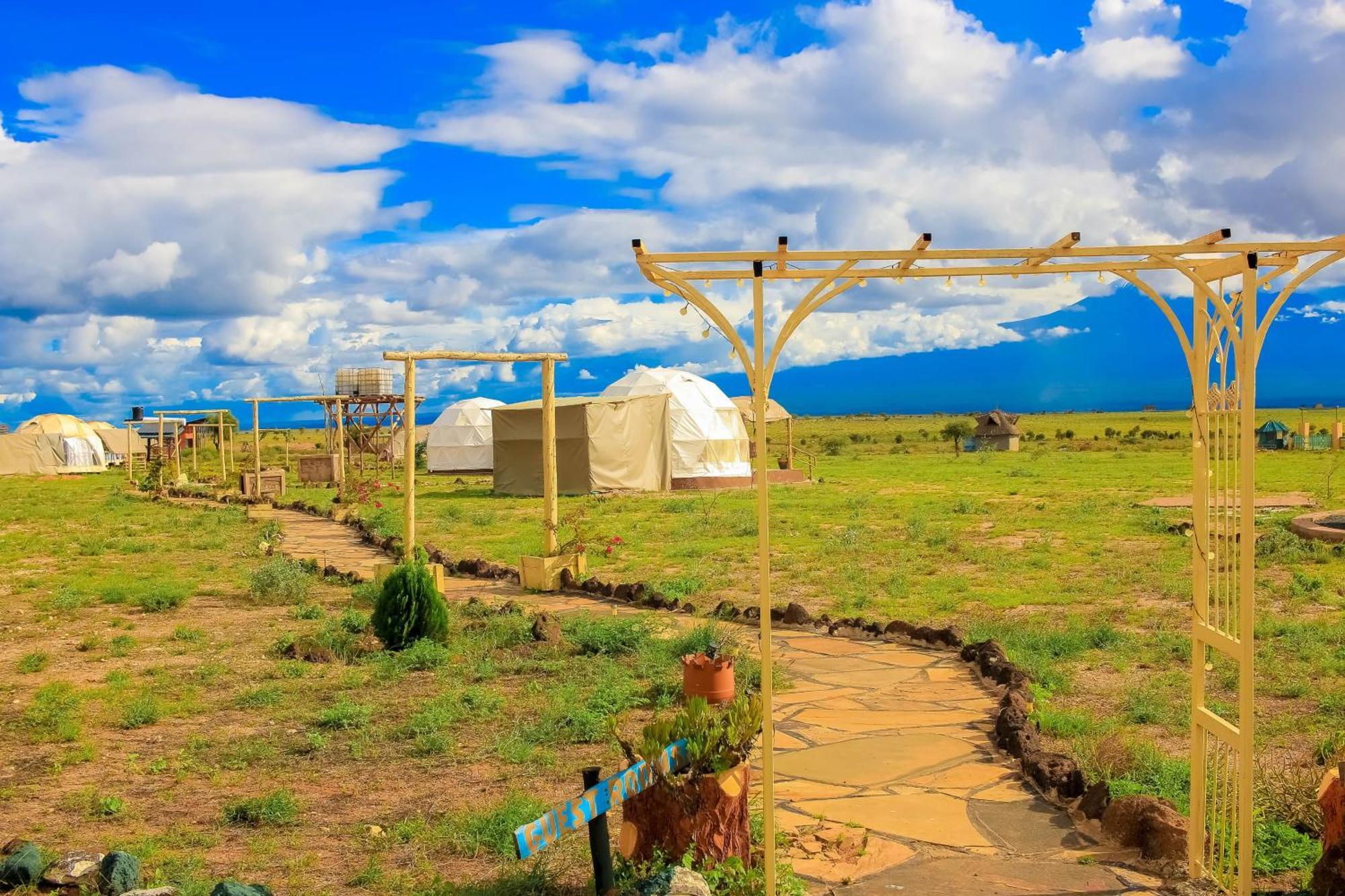 Little Amanya Camp Hotell Amboseli Eksteriør bilde
